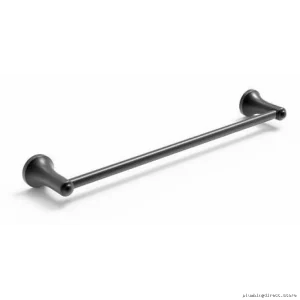 Moen Laia 18-Inch Matte Black Stainless Steel Towel Bar BH5318BL