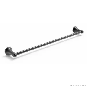 Moen Laia 24-Inch Matte Black Stainless Steel Bath Towel Bar