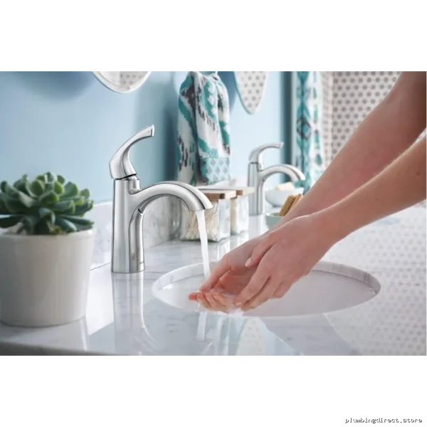 Moen-Lindor Sleek One-Hole Chromed Bath Tap Design – Mod#
