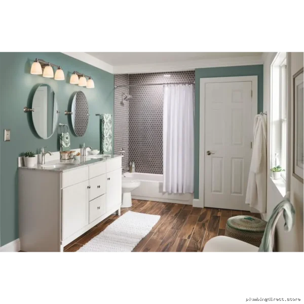 Moen-Lindor Sleek One-Hole Chromed Bath Tap Design – Mod# - Image 2