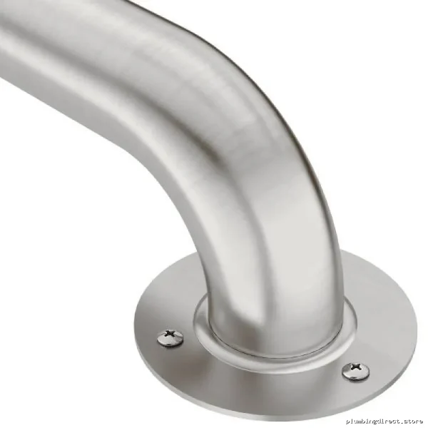 Moen LR7536 36-Inch Stainless Steel Bathroom Safety Grab Bar - Non-Slip Heavy-Duty Design