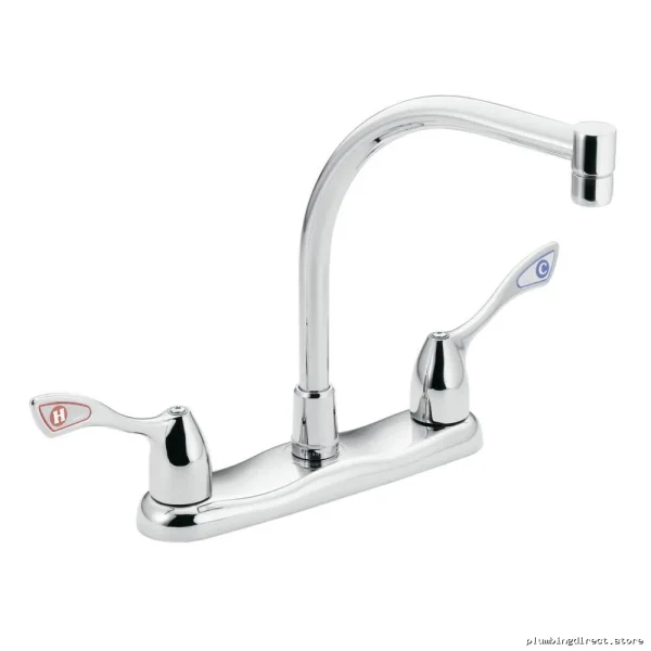 M-Bition Modern Chrome Kitchen Faucet with High Arc Design - Model 8799 Moen