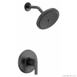 Moen M-Core 2 Series High-Efficiency Shower Trim - Eco-Friendly Matte Black UTS2202EPBL