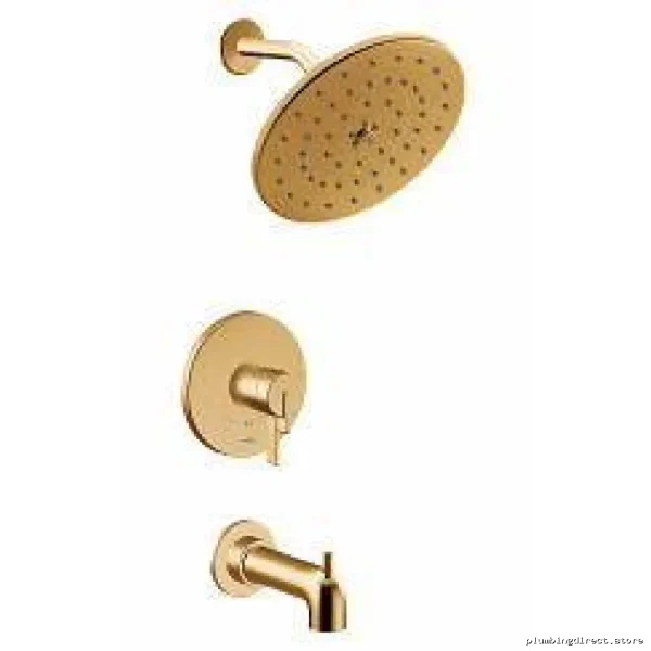 Brushed Gold Eco-Friendly Tub/Shower Trim by Moen M-Core
