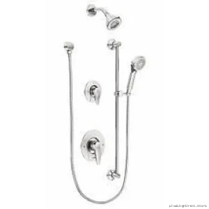 Moen M-Dura Chrome Shower Trim Kit - Eco-Performance Posi-Temp T9342EP15