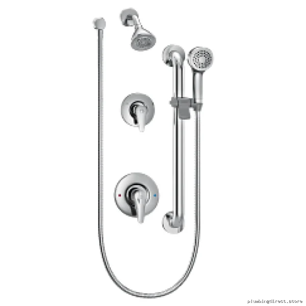 Moen M-Dura Heavy-Duty Chrome Commercial Shower Kit