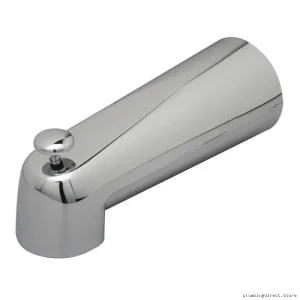 Chrome Diverter Tub Faucet Spout - M1491 Moen M-Line