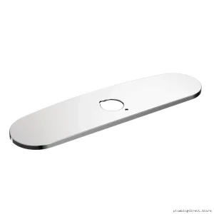 Moen Chrome Sensor Faucet Deck Plate - 8 Inch M-Power Model 99558