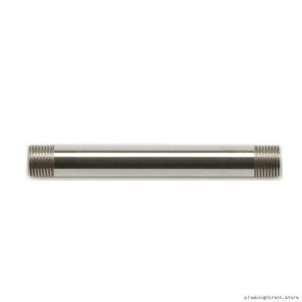 Oil Rubbed Bronze Drop Nipple 1/2 in x 8 in for Shower Valves | Moen M1242BL