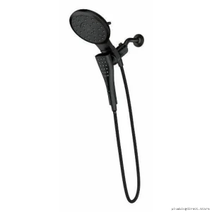 Moen Magnetic Shower & Handheld Combo with Magnetix Dock - Matte Black