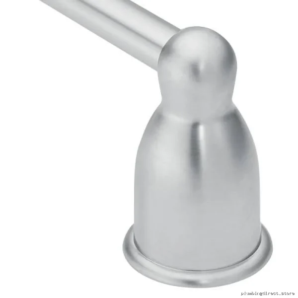 Brushed Chrome Stainless Steel Bathroom Towel Bar - Moen Mason