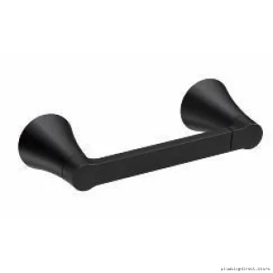 Moen Modern Matte Black Toilet Paper Holder
