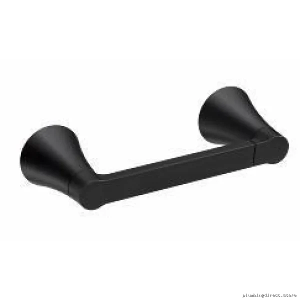 Moen Modern Matte Black Toilet Paper Holder