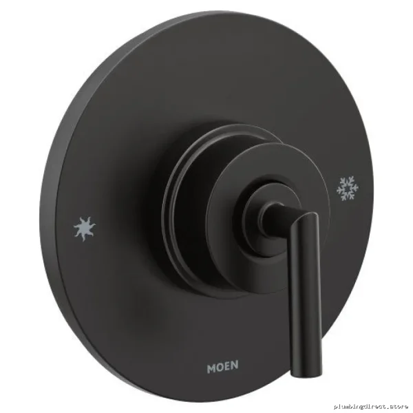 Moen Matte Black Posi-Temp Shower Valve Trim TS22001BL by Arris