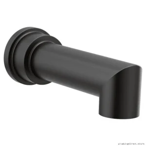 Moen Matte Black S16900BL Tub Spout, No Diverter Needed