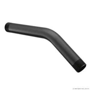 Moen 123815BL Matte Black Shower Arm - Modern Design for Durable Bathroom Fixtures