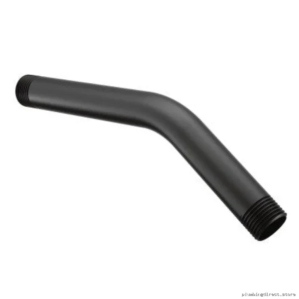 Moen 123815BL Matte Black Shower Arm - Modern Design for Durable Bathroom Fixtures