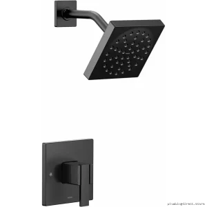 Moen Matte Black Shower Trim with 90 Degree Eco-Performance Valve