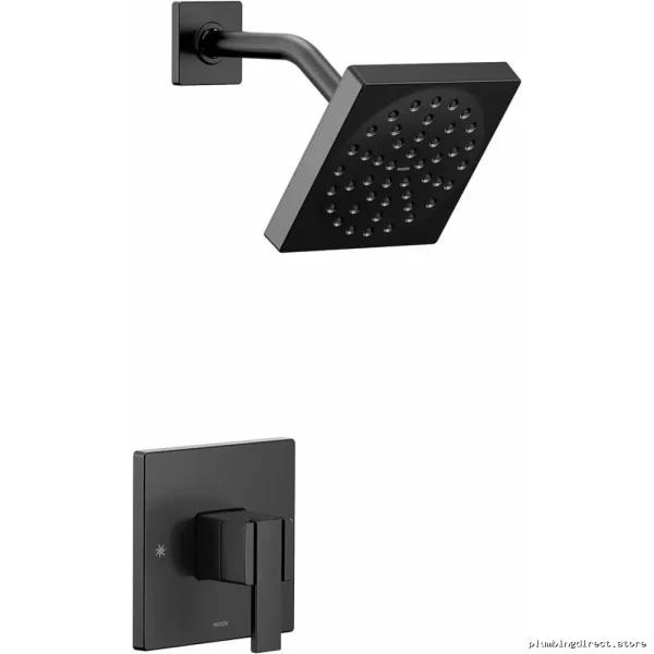 Moen Matte Black Shower Trim with 90 Degree Eco-Performance Valve