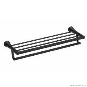 Moen Matte Black Towel Shelf - Bathroom Storage Organizer Y0794BL