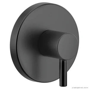 Moen Matte Black Transfer Valve Trim for Align M-Core UT4191BL