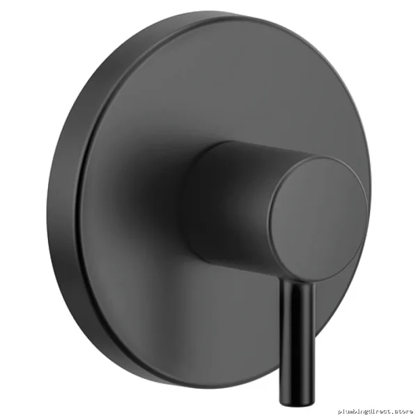 Moen Matte Black Transfer Valve Trim for Align M-Core UT4191BL