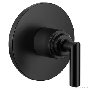 Moen Matte Black Transfer Valve Trim - Arris UTS23005BL Replacement