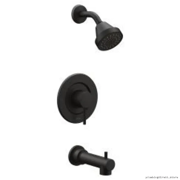 Moen Matte Black Shower Trim with Posi-Temp Valve T2193BL