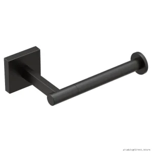 Moen Matte Black Toilet Paper Holder Triva BP1808BL Modern Bathroom Accessory