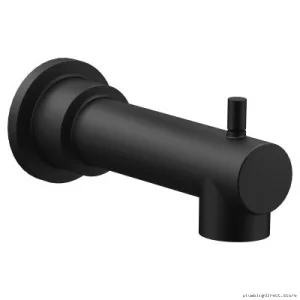 Moen Matte Black Tub & Shower Spout with Diverter