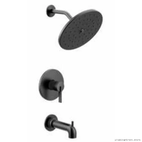 Moen Matte Black Tub Shower Trim Eco-Performance 3 Series UT3363EPBL