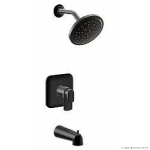 Moen Matte Black Tub Shower Trim Rizon M-Core 4 Eco-Performance UT4813EPBL