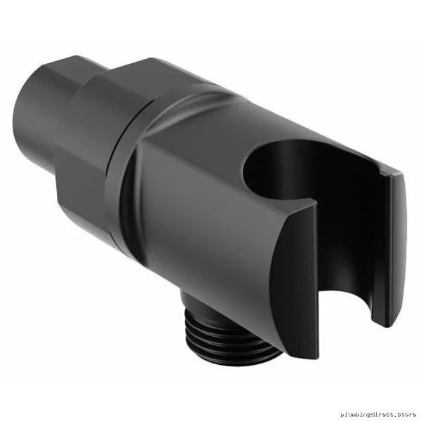 Moen Modern Matte Black Wall-Mounted Hand Shower Holder