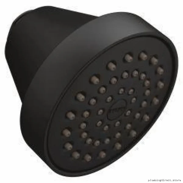 Moen Matte Black Water-Saving Shower Head 1.5 GPM Low Flow