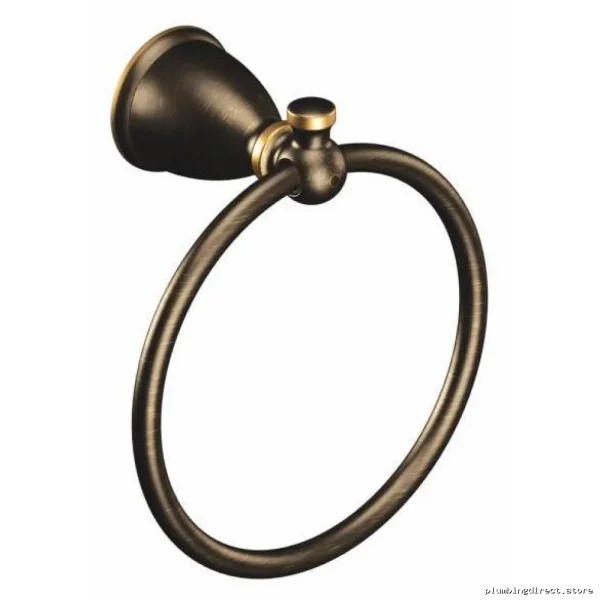 Moen Y3186BRB Mediterranean Bronze Towel Ring - Elegant Bathroom Accessory - Image 3