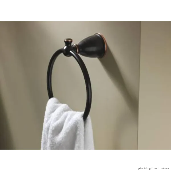 Moen Y3186BRB Mediterranean Bronze Towel Ring - Elegant Bathroom Accessory - Image 5