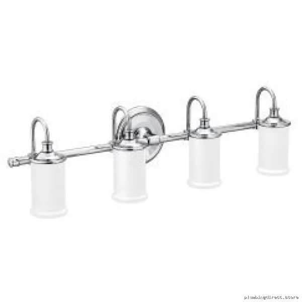 Moen Belfield YB6464CH 4-Globe Chrome Wall Sconce - Modern Lighting