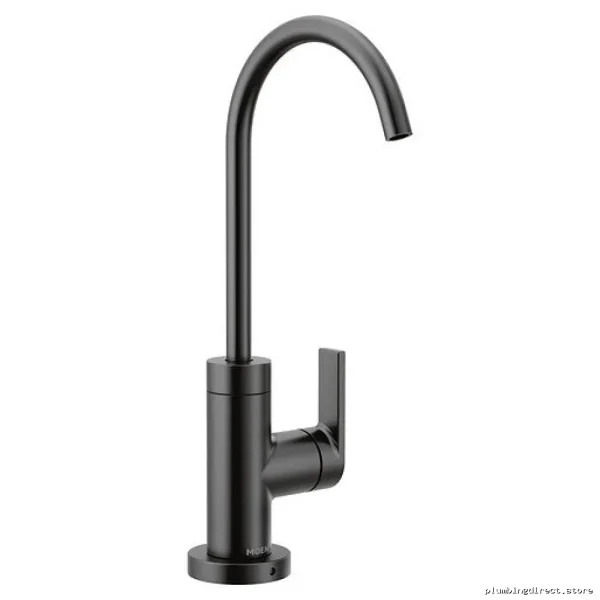 Moen Modern Beverage Faucet - Matte Black S5550BL Stylish Design