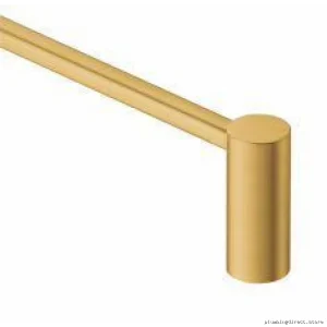Moen Modern Brushed Gold Toilet Paper Holder With Chrome Plating