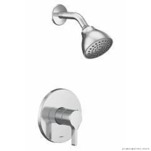 Moen Modern Chrome Shower Trim with Universal Bath Design