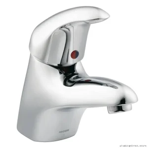 Moen Model #8417F05 – Modern Durable Single-Hole Chrome Bath Sink Faucet