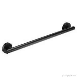 Moen Modern Grab Bar - Stainless Steel Matte Black Durable Bathroom Safety MD8724BL