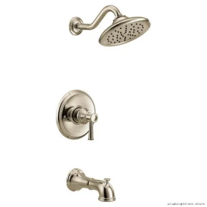 Moen Belfield M-Core 3 UT3313NL Polished Nickel Tub Shower Trim Set - Modern Design