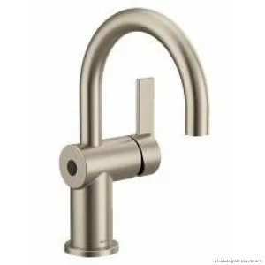 Moen MotionSense Touchless Single-Hole Bathroom Faucet Brushed Nickel