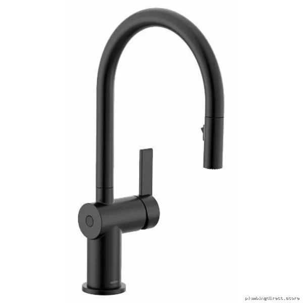 Moen MotionSense Wave Faucet - Matte Black Kitchen Pulldown