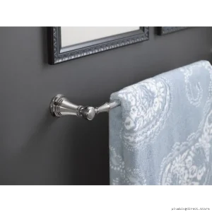 Moen Oil Rubbed Bronze 24 Inch Bathroom Towel Bar YB8424ORB