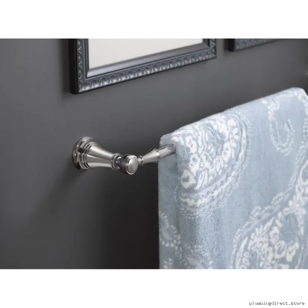 Moen Oil Rubbed Bronze 24 Inch Bathroom Towel Bar YB8424ORB