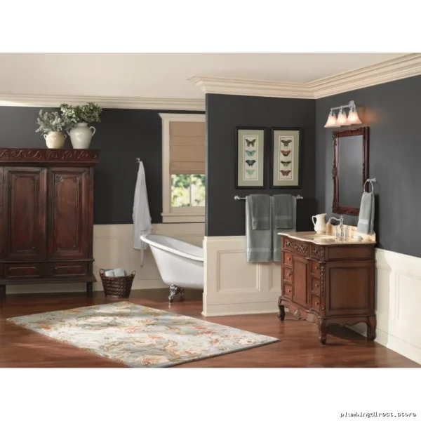 Moen Oil Rubbed Bronze 24 Inch Bathroom Towel Bar YB8424ORB - Image 2