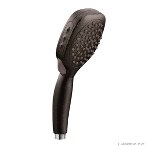 Moen Oil Rubbed Bronze 4-Spray Handheld Showerhead with Twist Control