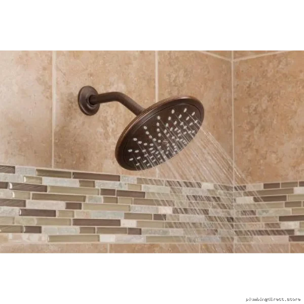 Moen Oil Rubbed Bronze 8-Inch Rain Shower Head - Single Function 6345ORB
